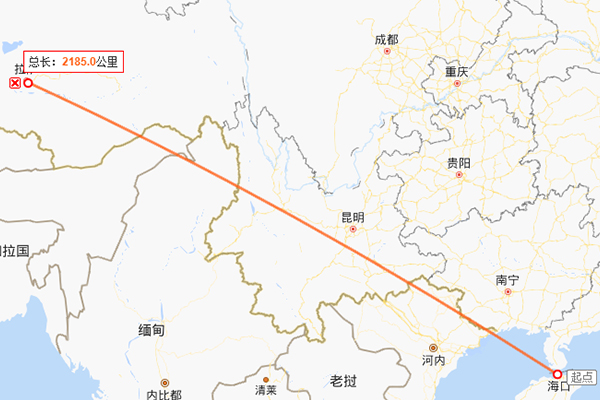 ?？诘嚼_直線距離